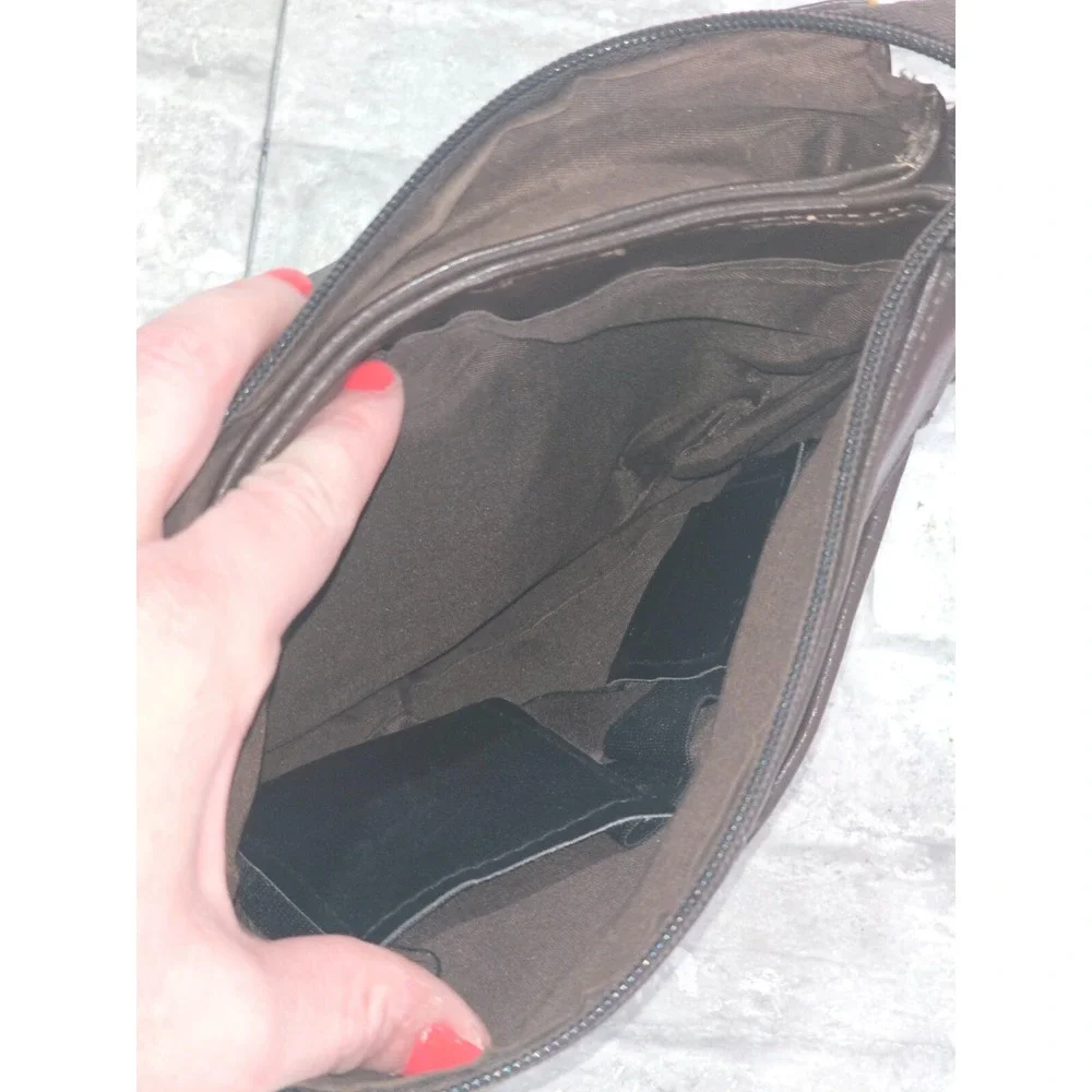Leisure Crossbody Bag Polo‎ Videng Messenger Shoulder Bag Brown